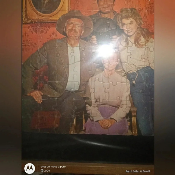 "Vintage 1963 Beverly Hillbillies Jigsaw Puzzle 60+ Pieces" Complete in Frame - Picture 9 of 9